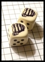 Dice : Dice - My Designs - Misc Fist Pair - Sept 2012